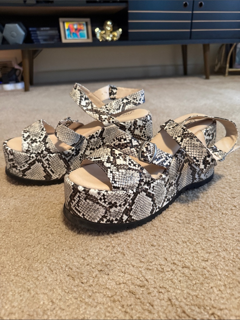 Free People Chelsea Platform Sandals - Picture 3 of 8